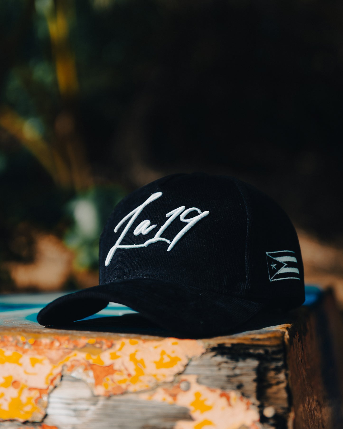 La 19 (Black) Corduroy Hat