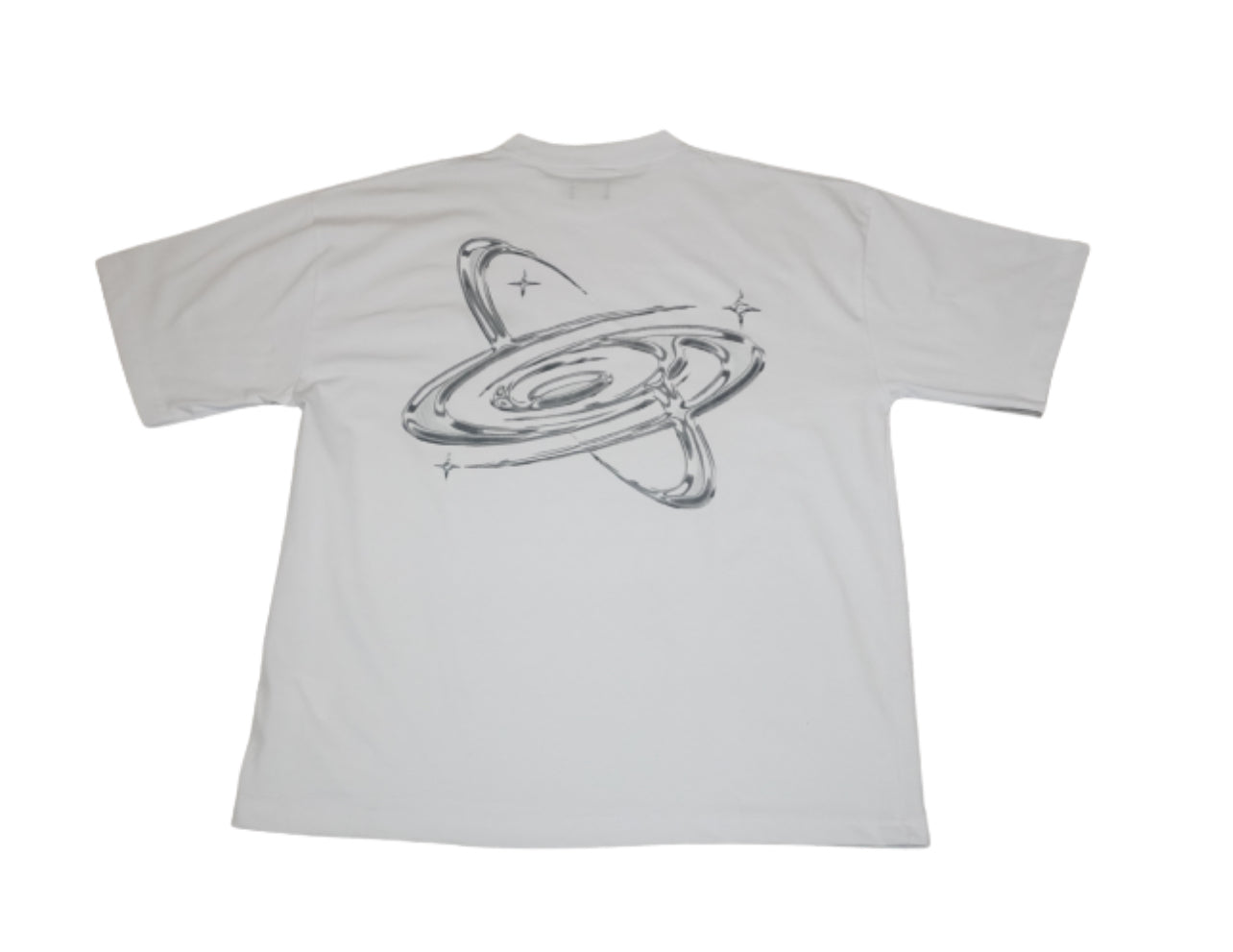 Oversized Vortex T shirt “white”
